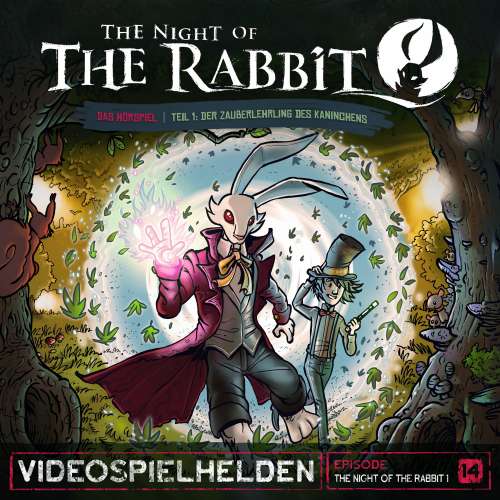 Cover von Videospielhelden - Folge 14 - The Night of the Rabbit I: Der Zauberlehrling des Kaninchens