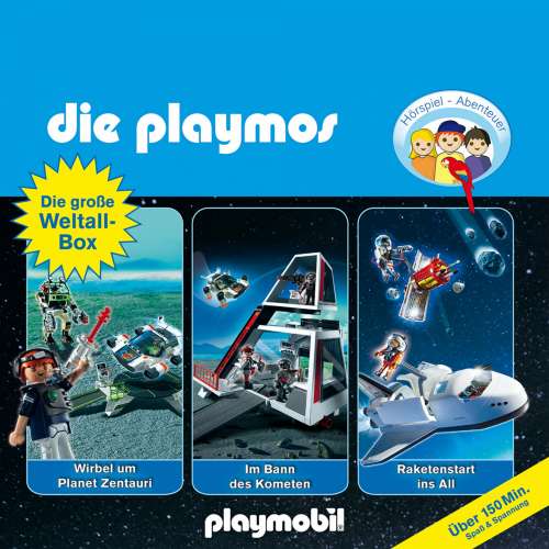 Cover von Die Playmos - Die Playmos - Die große Weltall-Box, Folgen 29, 36, 48