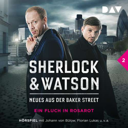 Cover von Viviane Koppelmann - Sherlock & Watson - Neues aus der Baker Street - Folge 2 - Ein Fluch in Rosarot