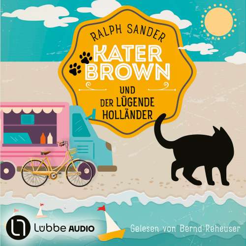 Cover von Ralph Sander - Ein Kater-Brown-Krimi - Teil 14 - Kater Brown und der lügende Holländer