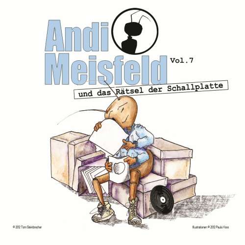 Cover von Tom Steinbrecher - Andi Meisfeld - Folge 7 - Andi Meisfeld und das Rätsel der Schallplatte