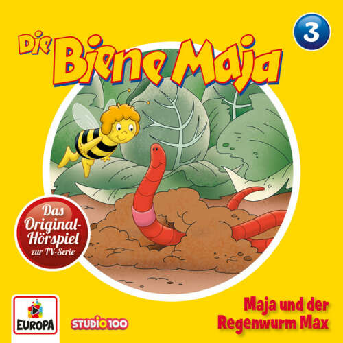 Cover von Die Biene Maja - 03/Maja und der Regenwurm Max