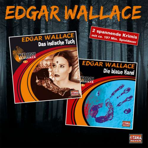 Cover von Edgar Wallace - Krimi Klassiker Box (Das indische Tuch, Die blaue Hand)
