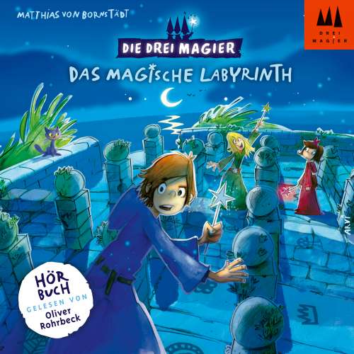 Cover von Matthias von Bornstädt - Die drei Magier - Folge 1 - Das magische Labyrinth