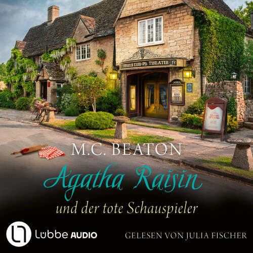Cover - M. C. Beaton - Agatha Raisin - Teil 25 - Agatha Raisin und der tote Schauspieler