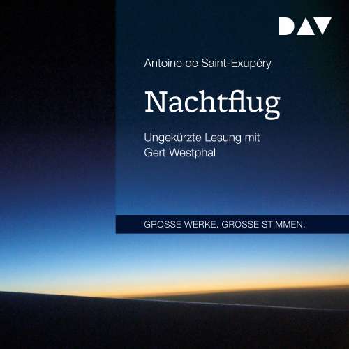 Cover von Antoine de Saint-Exupéry - Nachtflug