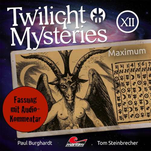 Cover von Twilight Mysteries - Folge 12 - Maximum (Fassung mit Audio-Kommentar)