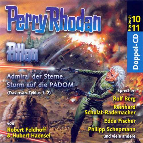 Cover von Perry Rhodan Atlan - Folge 1 & 2 - Admiral der Sterne / Sturm auf die PADOM