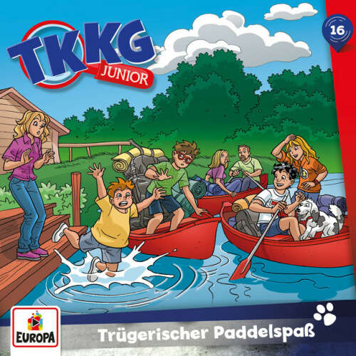 Cover von TKKG Junior - Folge 16: Trügerischer Paddelspaß