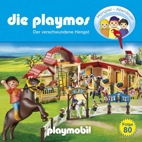 Cover von Die Playmos - Das Original Playmobil Hörspiel - Folge 80 - Der verschwundene Hengst