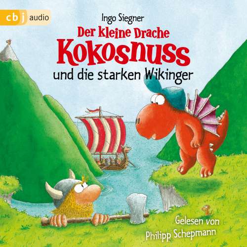 Cover von Ingo Siegner - Die Abenteuer des kleinen Drachen Kokosnuss - Band 14 - Der kleine Drache Kokosnuss und die starken Wikinger