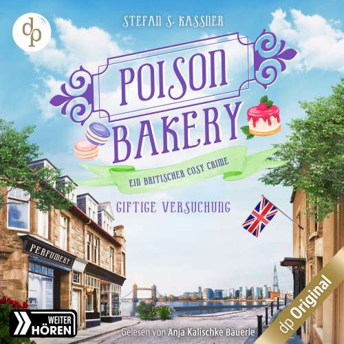 Cover von Stefan S. Kassner - Poison Bakery-Reihe - Band 3 - Giftige Versuchung - Ein britischer Cosy Crime