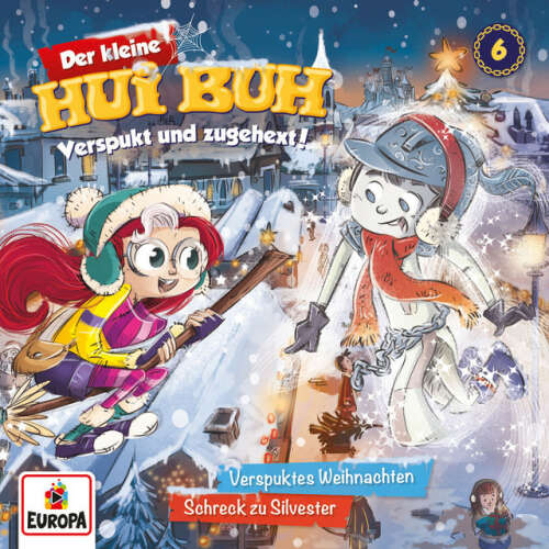 Cover von Der kleine Hui Buh - 006/Verspuktes Weihnachten / Schreck zu Silvester