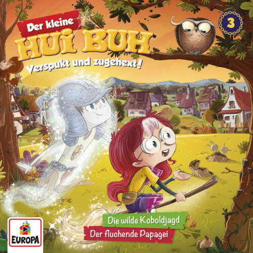 Cover von Der kleine Hui Buh - 003/Die wilde Koboldjagd/Der fluchende Papagei