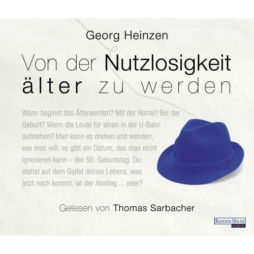 Cover von Georg Heinzen - Von der Nutzlosigkeit älter zu werden