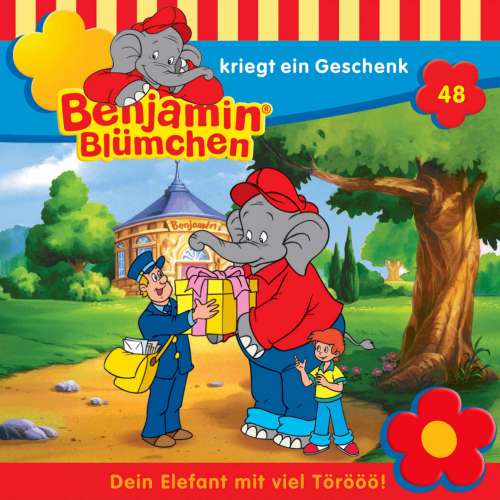 Cover von Benjamin Blümchen -  Folge 48 - Benjamin kriegt ein Geschenk