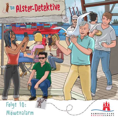 Cover von Die Alster-Detektive - Folge 10 - Möwenalarm