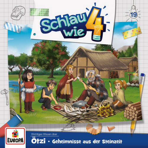 Cover von Schlau wie Vier - 019/Ötzi. Geheimnisse aus der Steinzeit