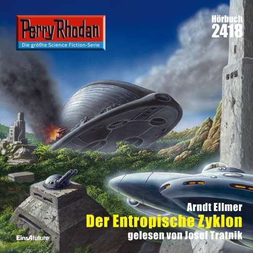 Cover von Arndt Ellmer - Perry Rhodan - Erstauflage 2418 - Der Entropische Zyklon