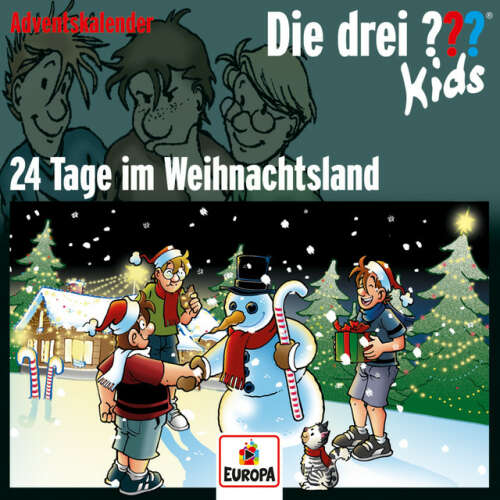 Cover von Die drei ??? Kids - Adventskalender - 24 Tage im Weihnachtsland