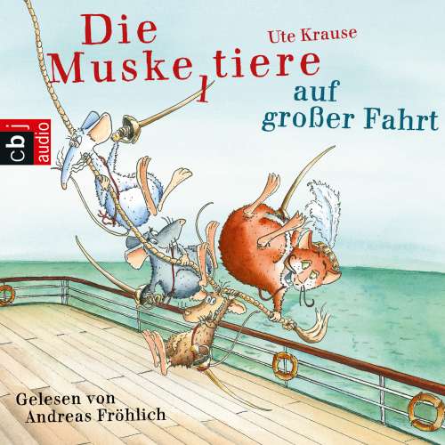 Cover von Ute Krause - Die Muskeltiere - Bröhmann ermittelt doch wieder - Folge 2 - Die Muskeltiere auf großer Fahrt
