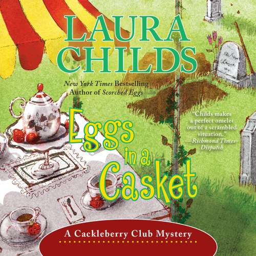Cover von Laura Childs - A Cackleberry Club Mystery - Book 5 - Eggs in a Casket