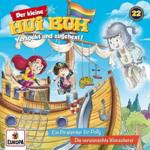Cover von Der kleine Hui Buh - Folge 22: Ein Piratentier für Polly/Die verwünschte Wünscherei