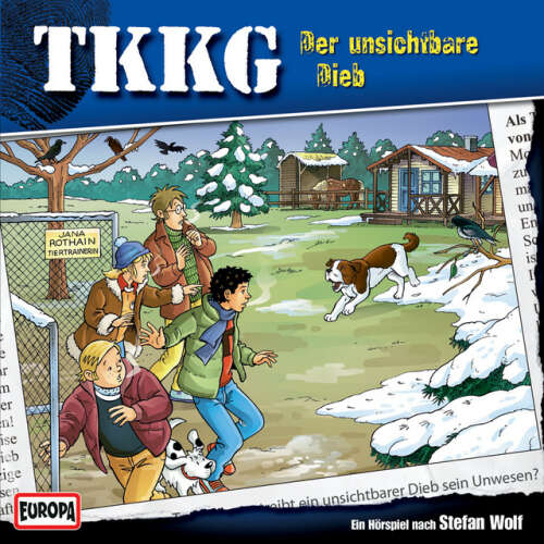 Cover von TKKG - 185/der unsichtbare Dieb