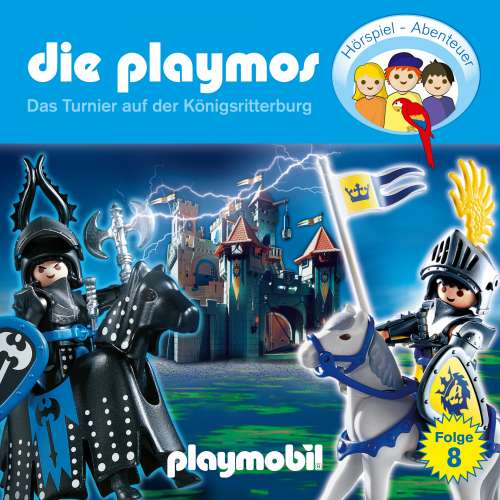 Cover von Die Playmos - Das Original Playmobil Hörspiel - Folge 8 - Das Turnier auf der Königsritterburg