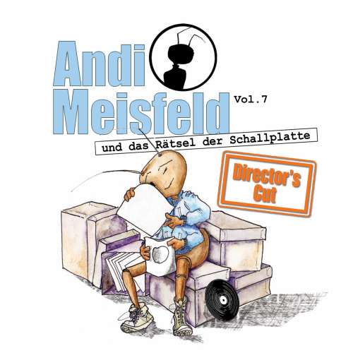 Cover von Tom Steinbrecher - Andi Meisfeld - Folge 7 - Andi Meisfeld und das Rätsel der Schallplatte (Director's Cut)
