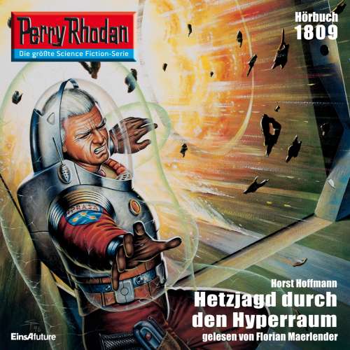 Cover von Horst Hoffmann - Perry Rhodan - Erstauflage 1809 - Hetzjagd durch den Hyperraum