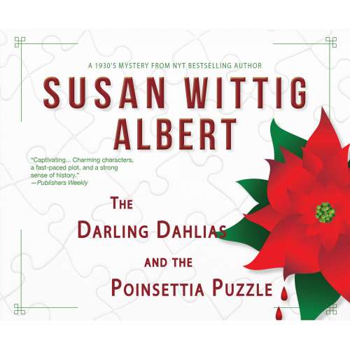 Cover von Susan Wittig Albert - The Darling Dahlias 8 - The Darling Dahlias and the Poinsettia Puzzle