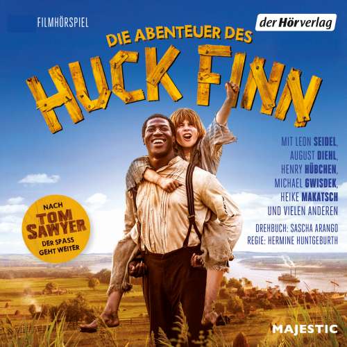 Cover von Mark Twain - Die Abenteuer des Huck Finn  - Das Hörspiel zum Film