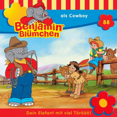 Cover von Benjamin Blümchen -  Folge 88 - Benjamin als Cowboy