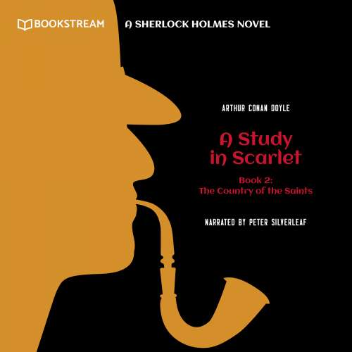 Cover von Sir Arthur Conan Doyle - A Study in Scarlet - Book 2 - The Country of the Saints - A Sherlock Holmes Novel