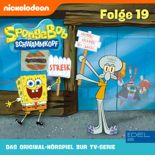 Cover von SpongeBob Schwammkopf - Folge 19 (Das Original-Hörspiel zur TV-Serie)