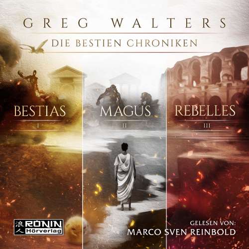Cover von Greg Walters - Die Bestien Chroniken - Band 1-3 der fantastischen Saga in einem