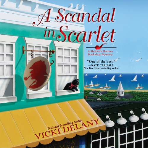 Cover von Vicki Delany - Sherlock Holmes Bookshop Mystery - Book 4 - A Scandal in Scarlet