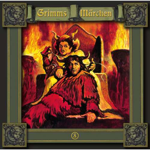 Cover von Grimms Märchen -  Folge 8 - Der Teufel mit den drei goldenen Haaren / Die Sterntaler / Hans mein Igel