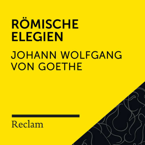 Cover von Reclam Hörbücher - Goethe: Römische Elegien (Reclam Hörbuch)