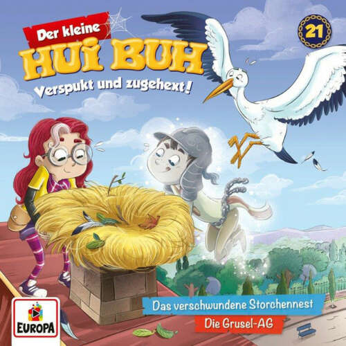 Cover von Der kleine Hui Buh - Folge 21: Das verschwundene Storchennest/Die Grusel-AG