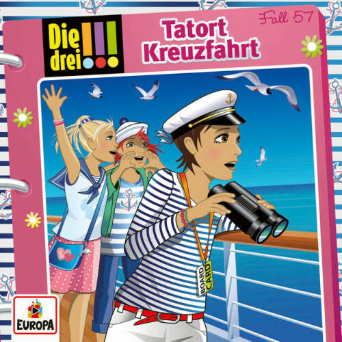 Cover von Die drei !!! - 057/Tatort Kreuzfahrt