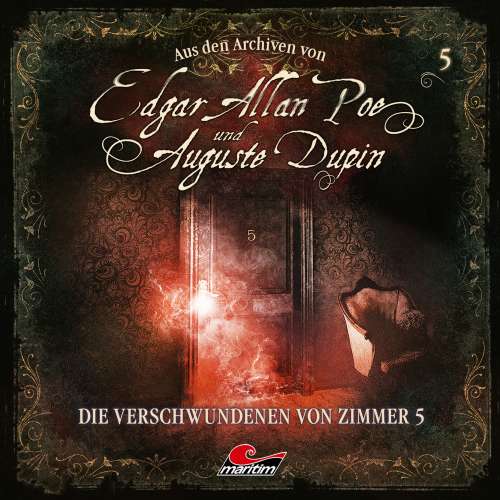 Cover von Edgar Allan Poe & Auguste Dupin - Folge 5 - Die Verschwundenen von Zimmer 5