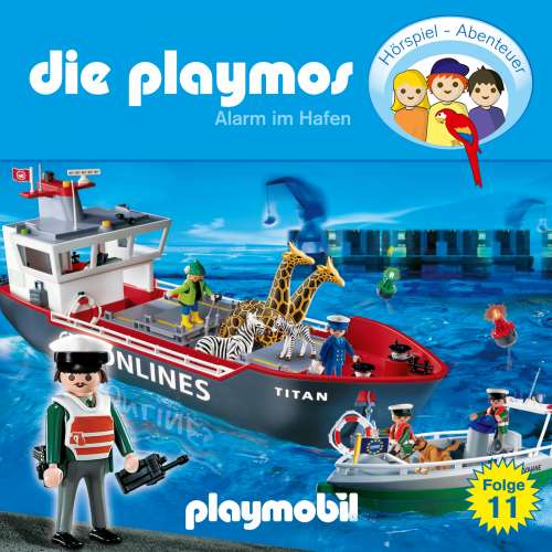 Cover von Die Playmos - Das Original Playmobil Hörspiel - Folge 11 - Alarm im Hafen