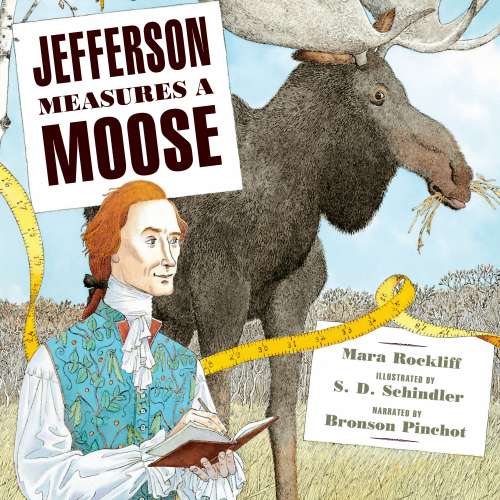 Cover von Mara Rockliff - Jefferson Measures a Moose