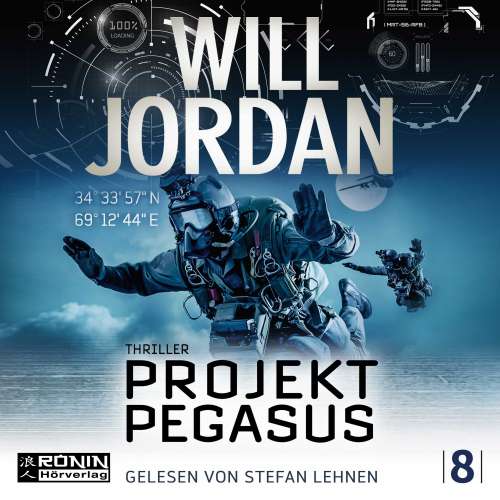 Cover von Will Jordan - Ryan Drake - Band 8 - Projekt Pegasus