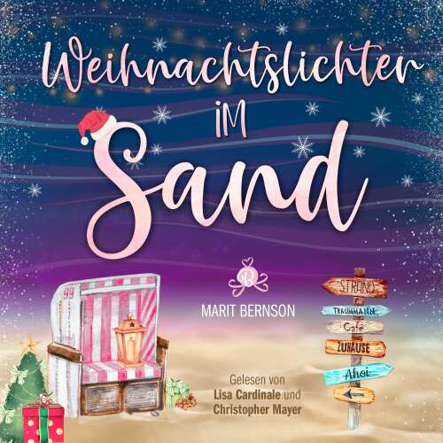 Cover - Marit Bernson - Strandkorbwunder - Band 8 - Weihnachtslichter im Sand