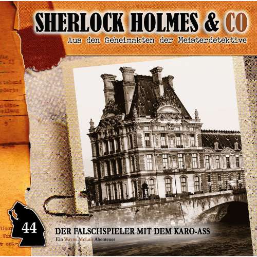 Cover von Sherlock Holmes & Co - Folge 44 - Der Falschspieler mit dem Karo-Ass