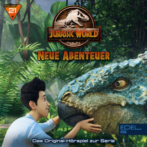 Cover von Jurassic World - Neue Abenteuer - Folge 21: Erschütternde Erkenntnisse / Ausschluss (Das Original-Hörspiel zur TV-Serie)