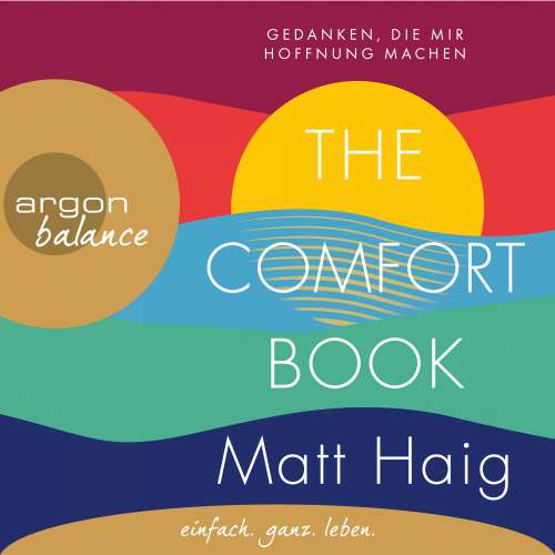 Cover von Matt Haig - The Comfort Book - Gedanken, die mir Hoffnung machen